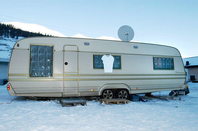 Camping in Madulain