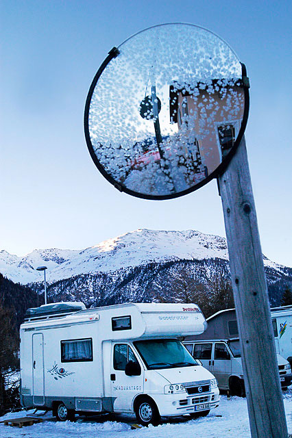 Camping in Madulain