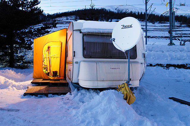Camping in Madulain